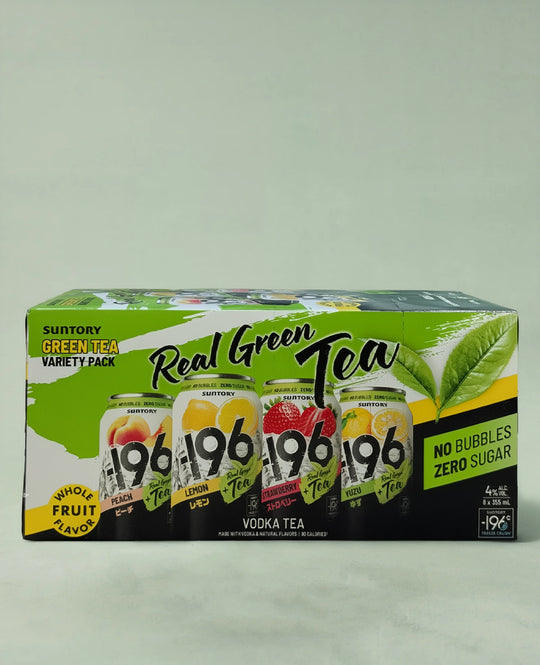 Suntory, 196 Vodka Seltzer Green Tea Variety Pack 8pk