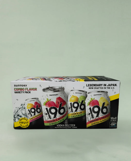 Suntory, 196 Vodka Seltzer Combo Flavor Variety Pack 8pk