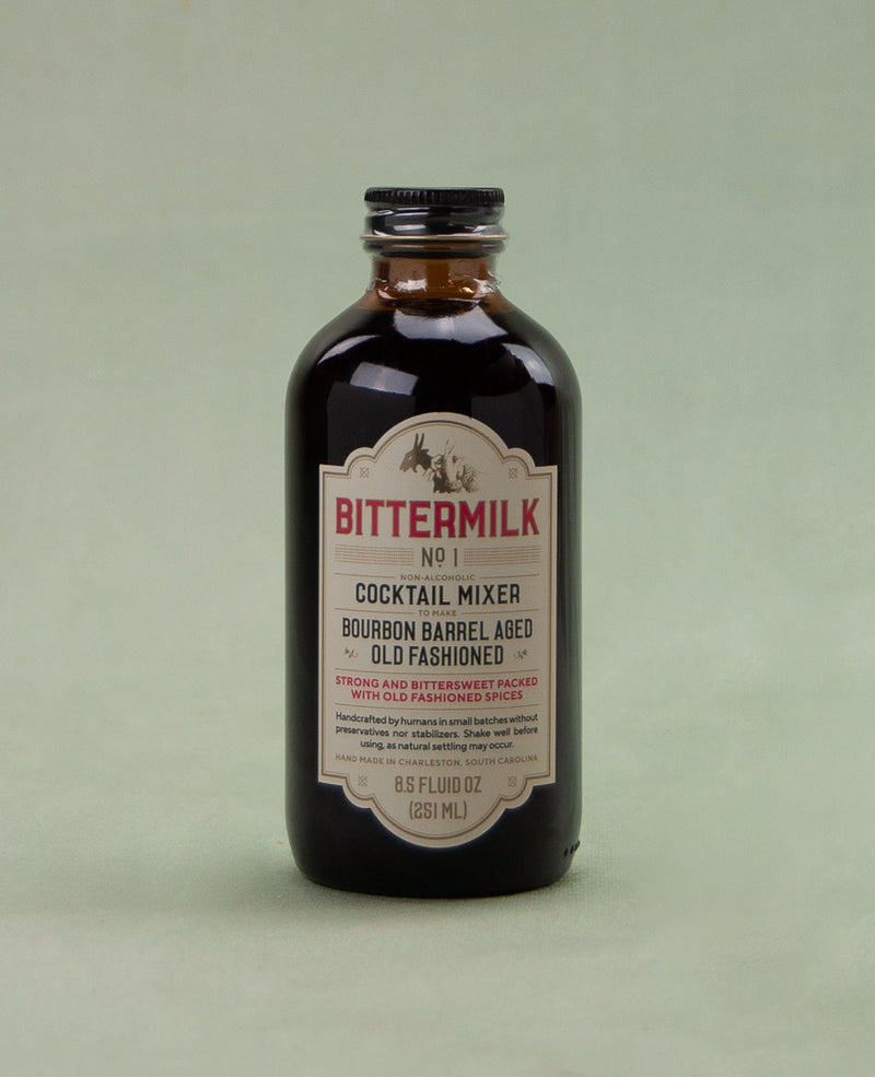 Bittermilk, Bourbon Barrel Aged Old Fashioned