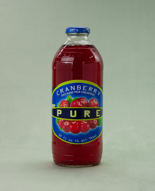 Mr Pure Juices, Cranberry Juice - 32 oz