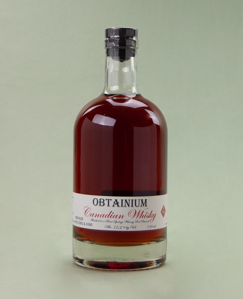 Cats Eye, Port Finished Obtanium 26yr Canadian Light Whiskey