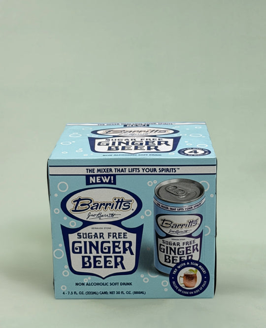 Barritt's Zero Ginger Beer 4pk