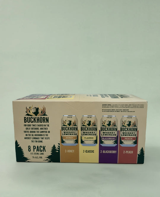 Buckhorn, Whiskey Lemonade Variety Pack 8pk