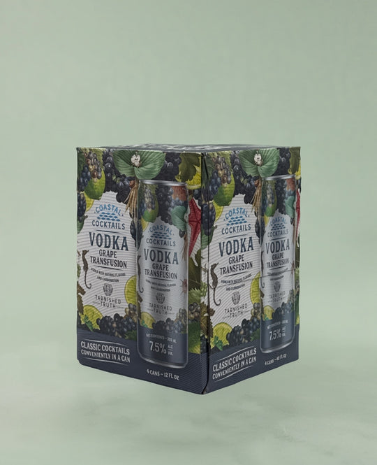 Coastal Cocktails, Grape Transfusion 4pk