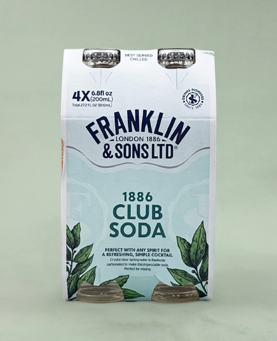 Franklin & Sons, Club Soda 4pk