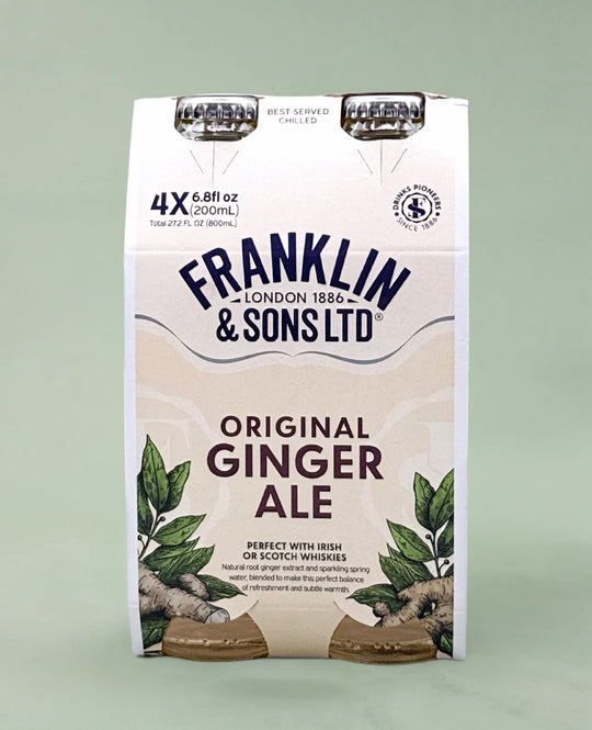 Franklin & Sons, Ginger Ale 4pk