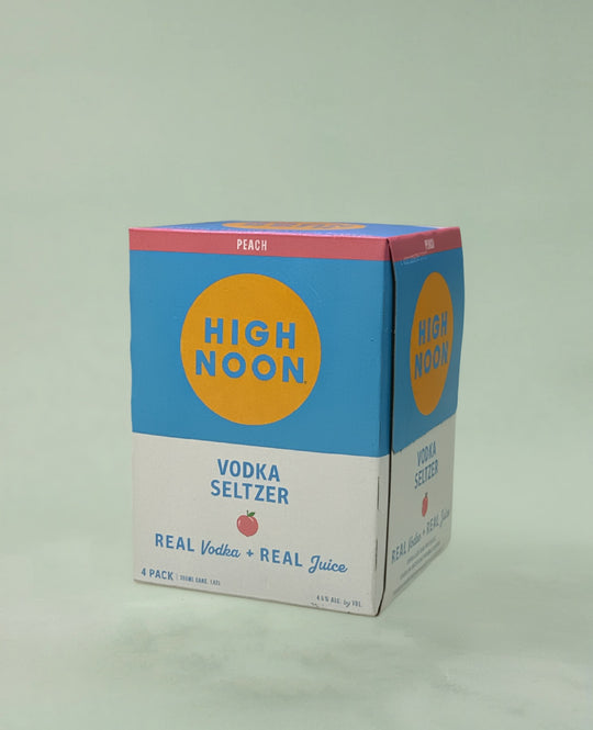 High Noon, Peach - 4 Pack