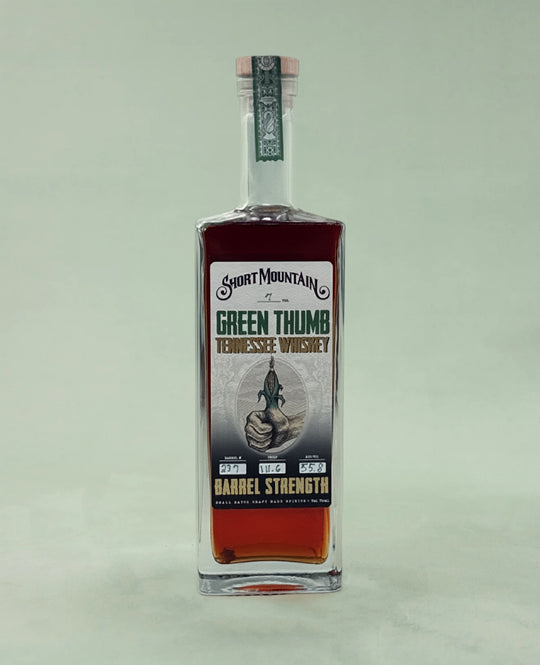 Short Mountain, Green Thumb Tennessee Whiskey, Barrel Strength