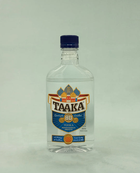 Taaka Vodka, 80 Proof