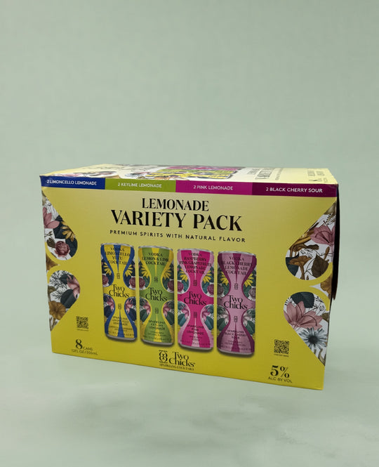Two Chicks, Lemonade Cocktail Variety 8 Pack