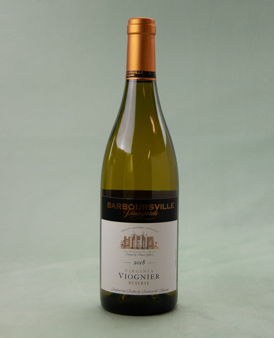 Barboursville Vineyards, Viognier Reserve Virginia (2018)
