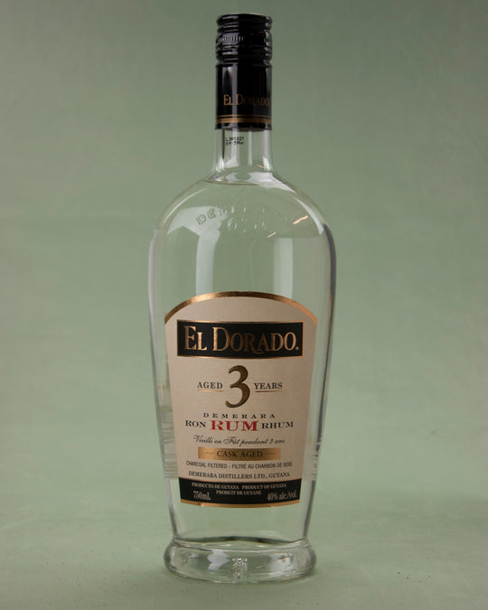 El Dorado Rum, 3 Year Old Cask Aged Demerara Rum