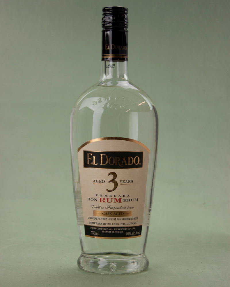El Dorado Rum, 3 Year Old Cask Aged Demerara Rum