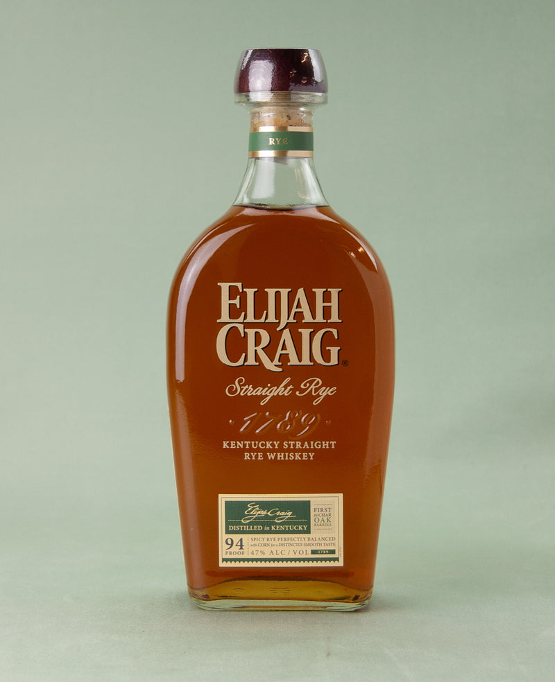 Elijah Craig, Rye