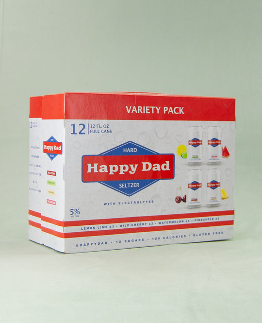 Happy Dad, Original Seltzer Variety Pack