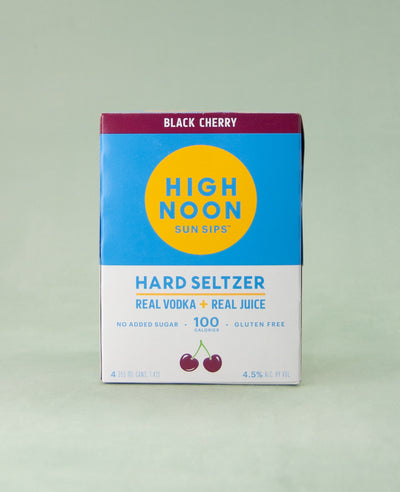 High Noon, Black Cherry - 4 Pack
