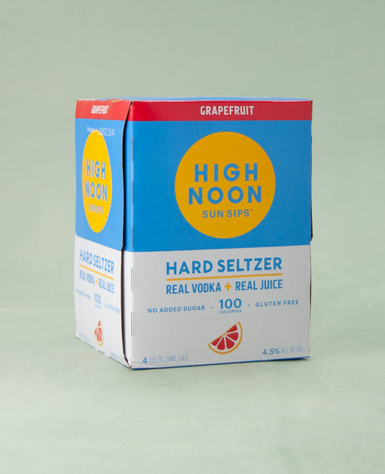 High Noon, Grapefruit - 4 Pack