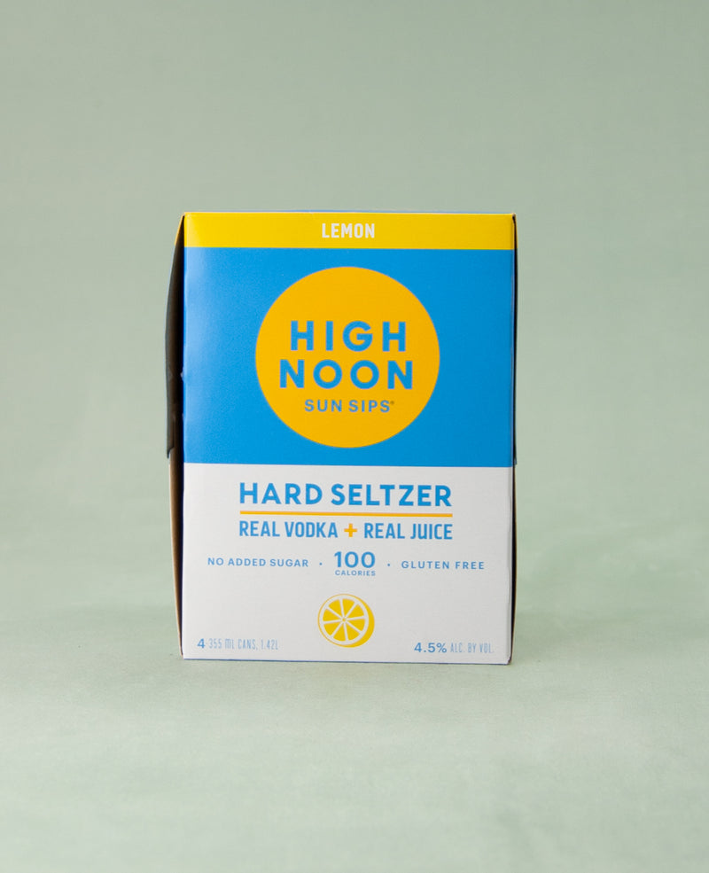 High Noon, Lemon - 4 Pack