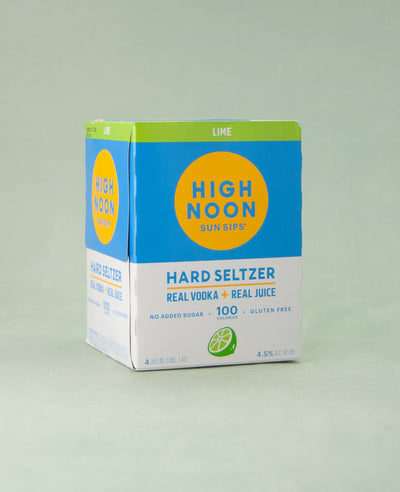 High Noon, Lime - 4 Pack