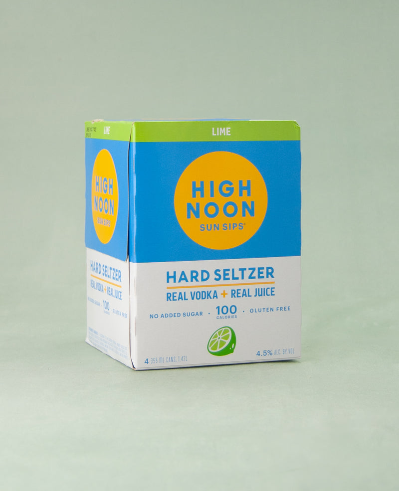 High Noon, Lime - 4 Pack