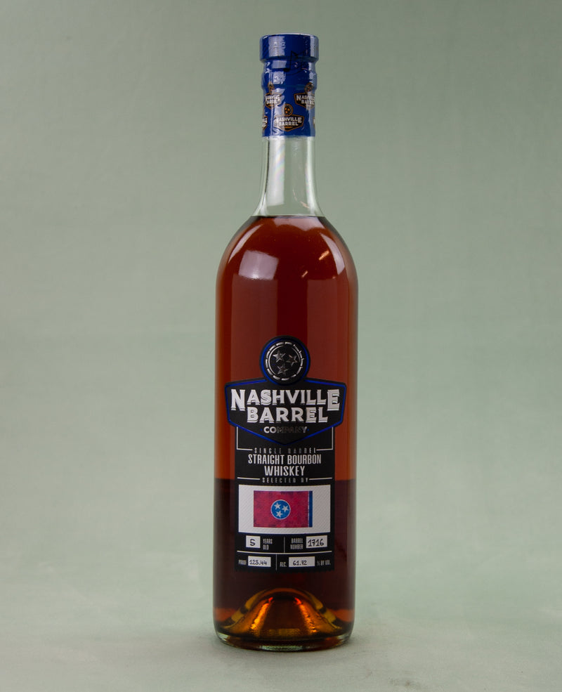 Nashville Barrel Company, Bourbon - 5 Year Single Barrel