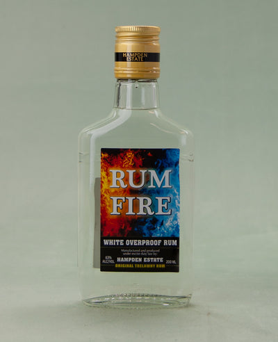 Rum Fire, Jamaican White Overproof Rum
